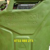 Vand Canistra metalica fabricata 1942, 500 lei